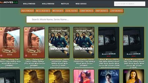 all movies hub web series|allmovieshub download.